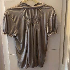 Worthington high neck blouse